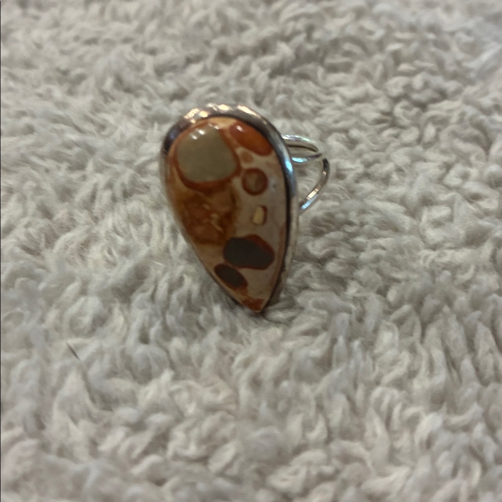 Spot Jasper Ring - image 3